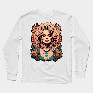 Dolly Parton / Possessed by Demon Long Sleeve T-Shirt